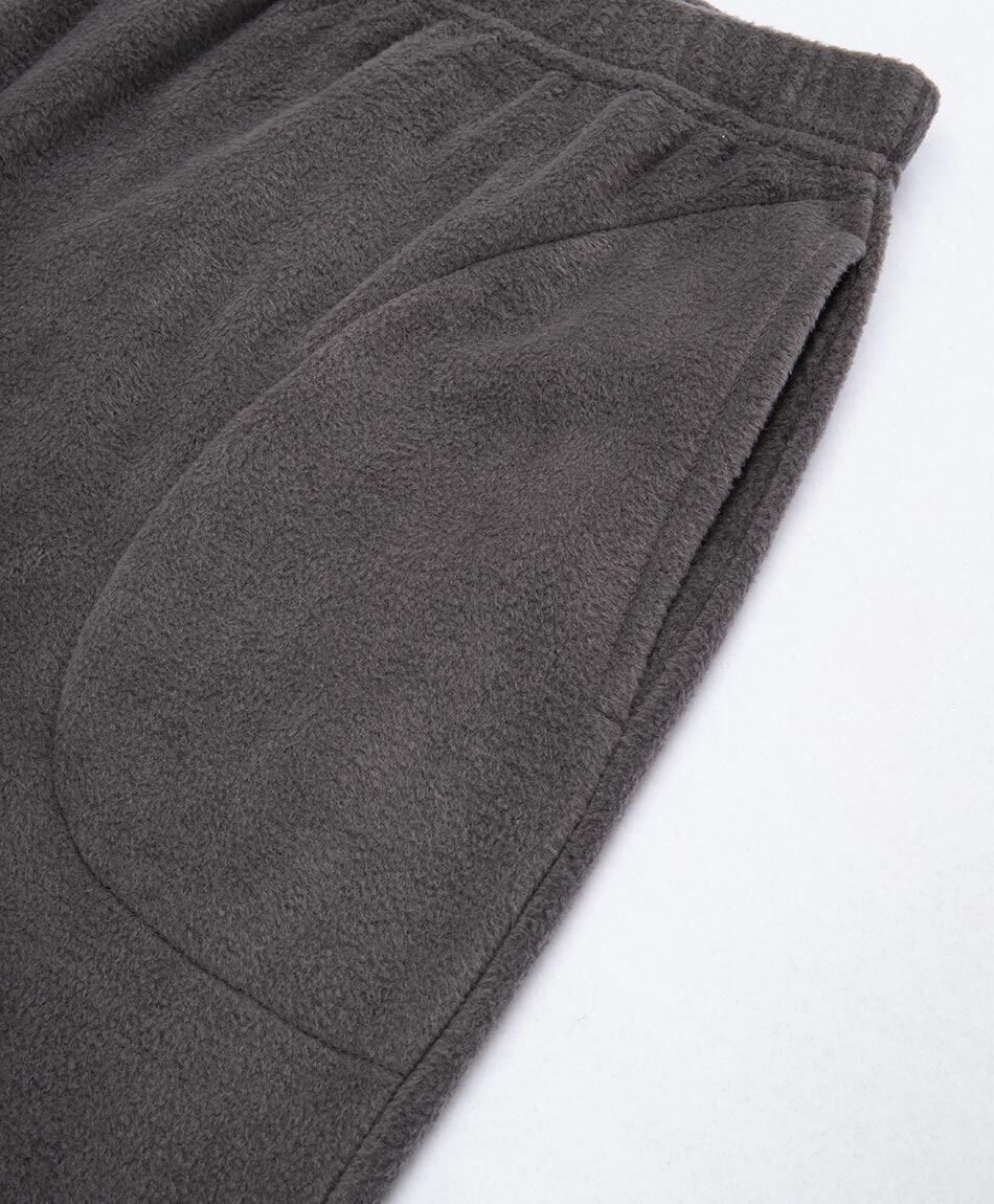 Pijama hombre polar l&iacute;neas grises rojas