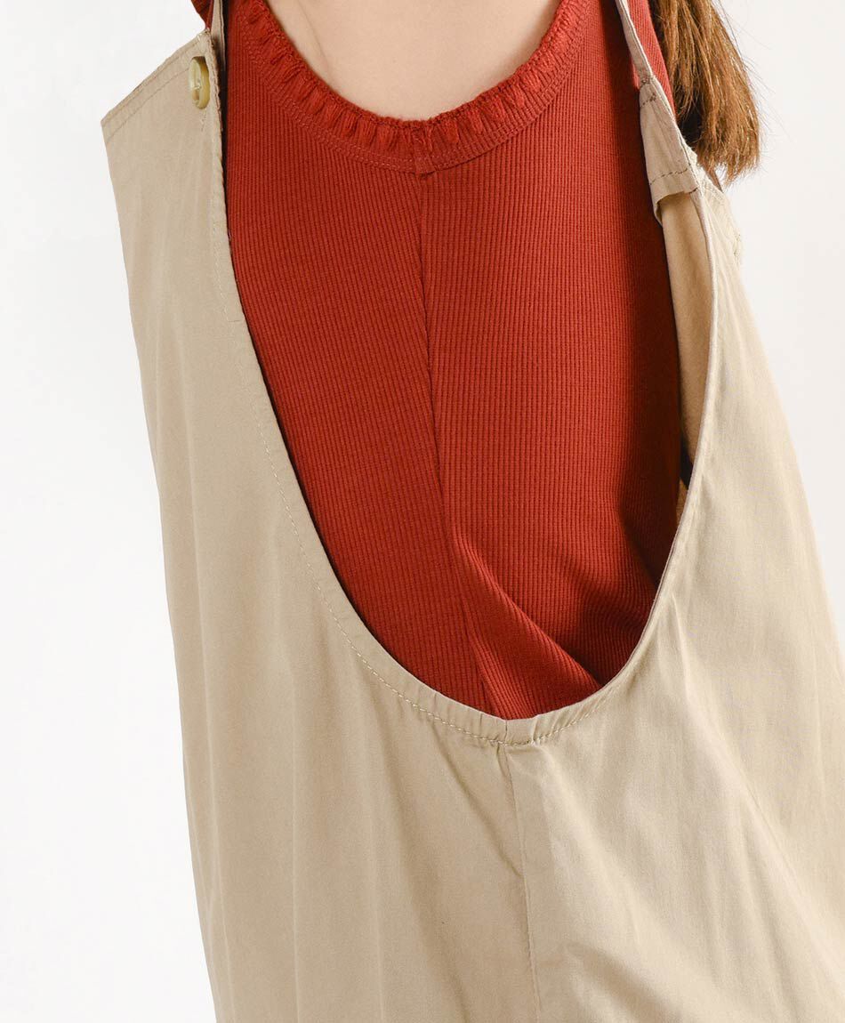 Enterito mujer bolsillos