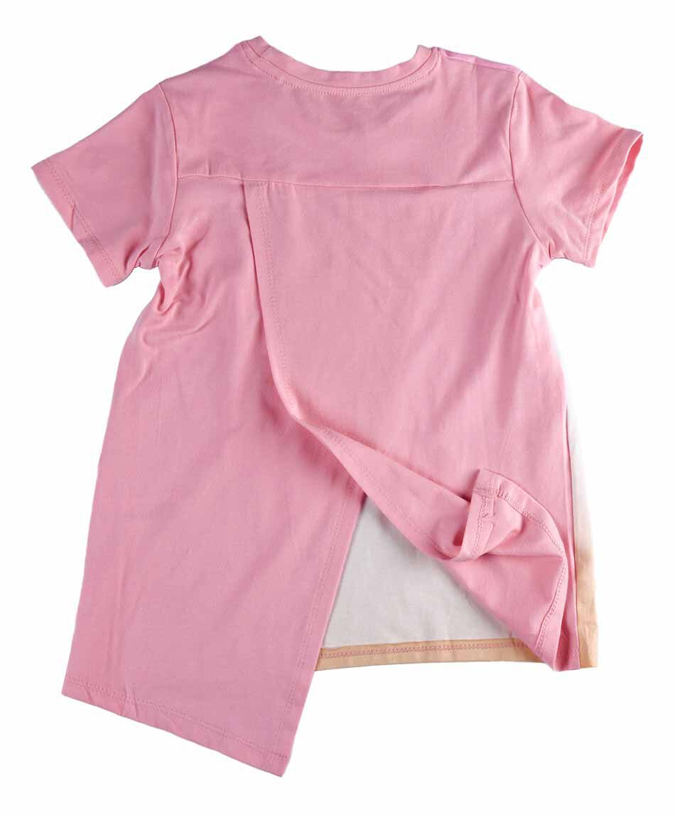 Polera manga corta cuello redondo