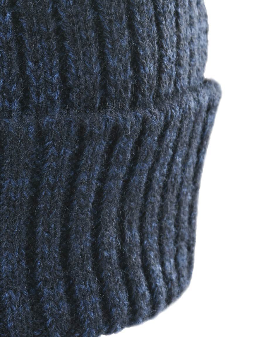 Gorro hombre acanalado con forro