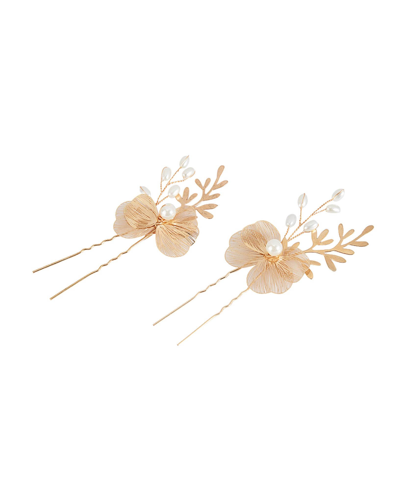 Set 2 pinches mujer flor Set 2 pinches mujer flor