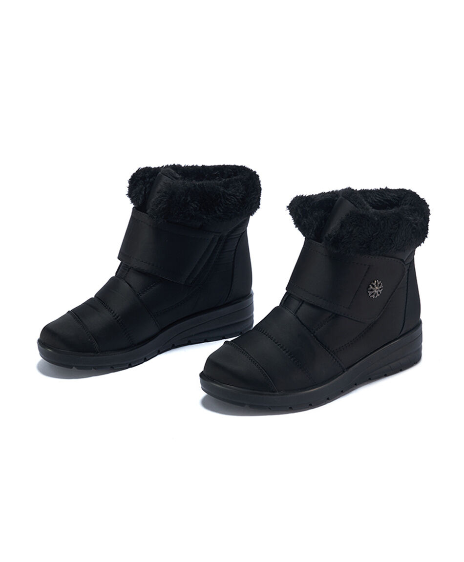 Bot&iacute;n mujer parka strass