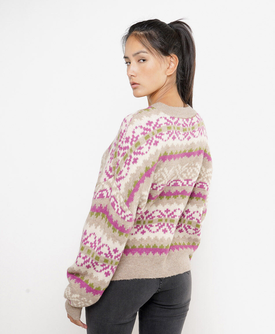 Sweater mujer n&oacute;rdico dise&ntilde;o