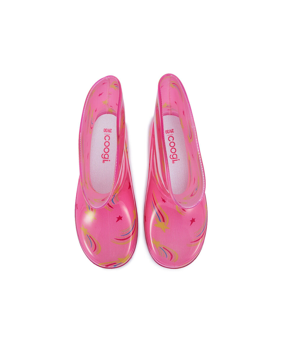 Bota ni&ntilde;a agua estampada arcoiris