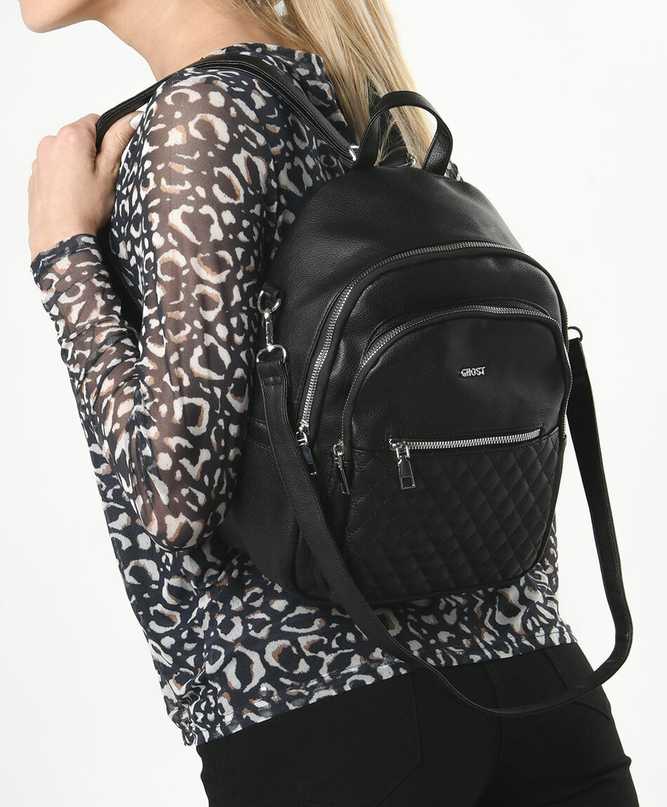 Mochila mujer cuadritos