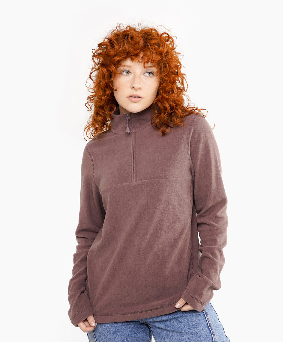 Polar mujer cierre medio