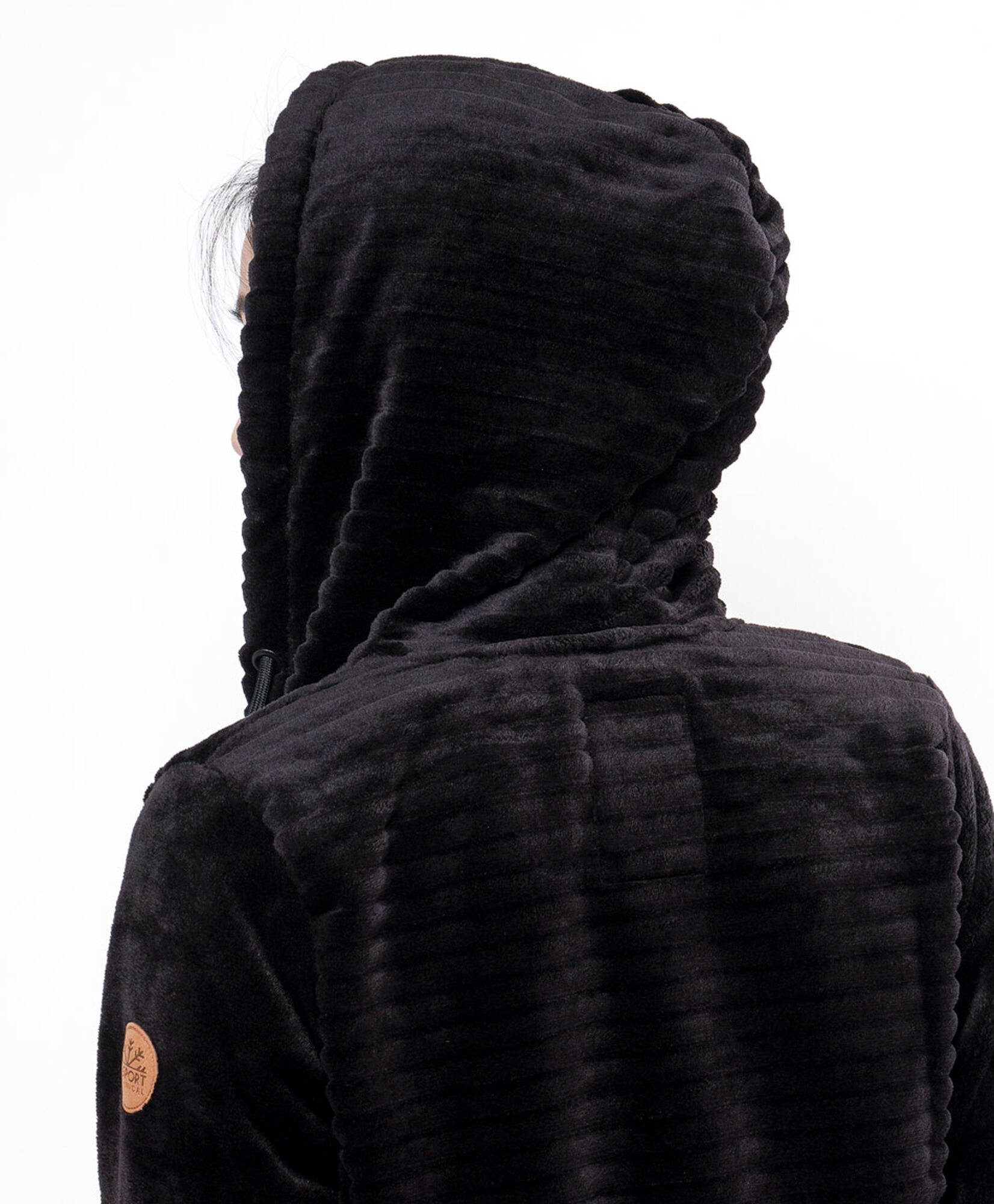Polar deportivo mujer textura black Polar deportivo mujer textura black