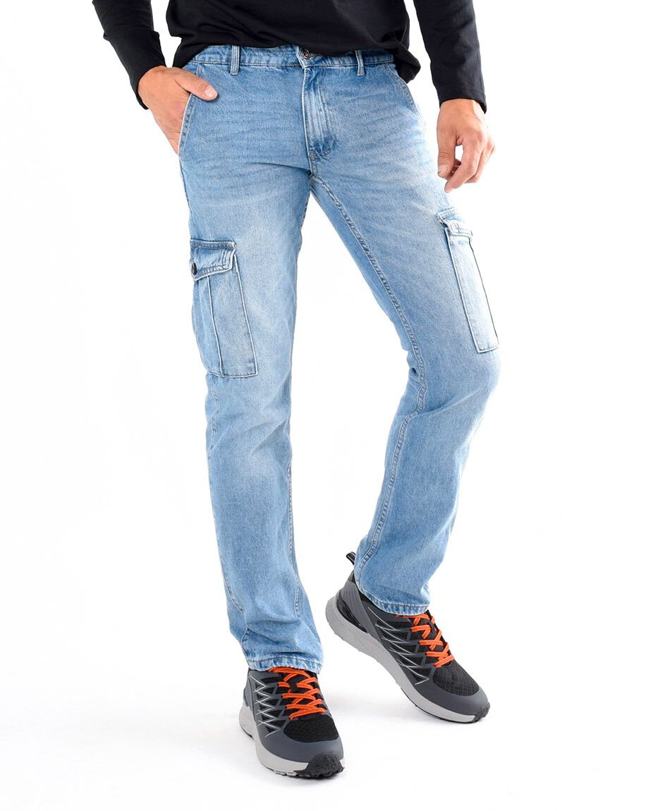 Jeans hombre jogger