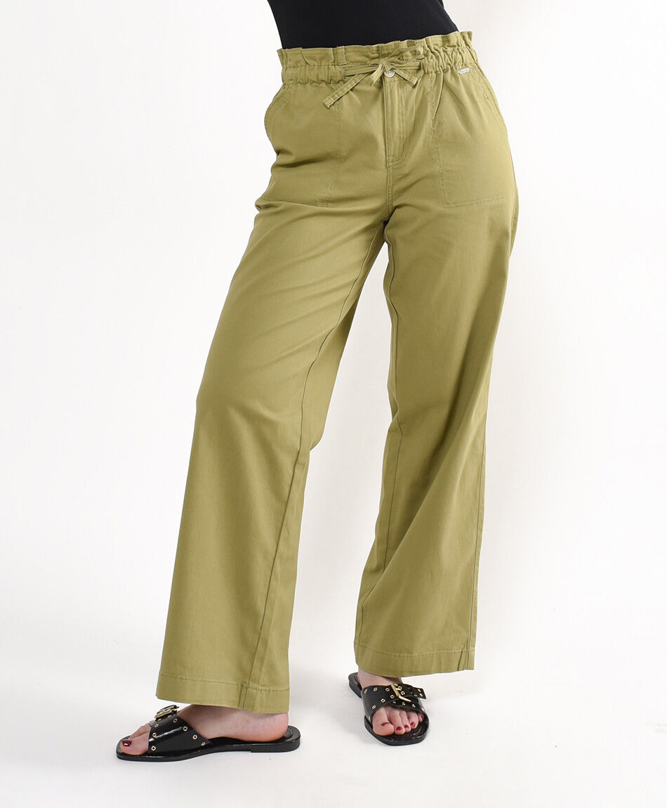 Pantal&oacute;n mujer lazo