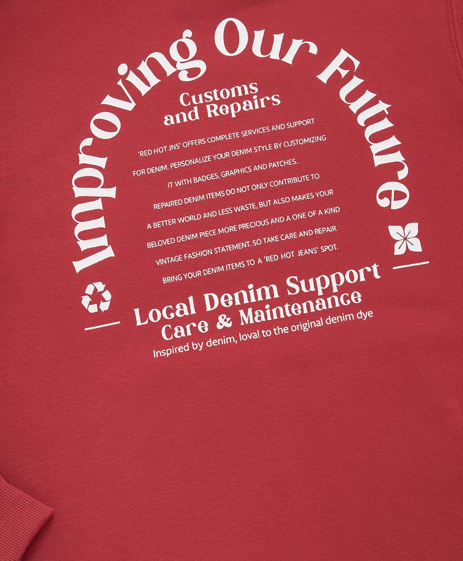 Poler&oacute;n hombre doble estampado new generation