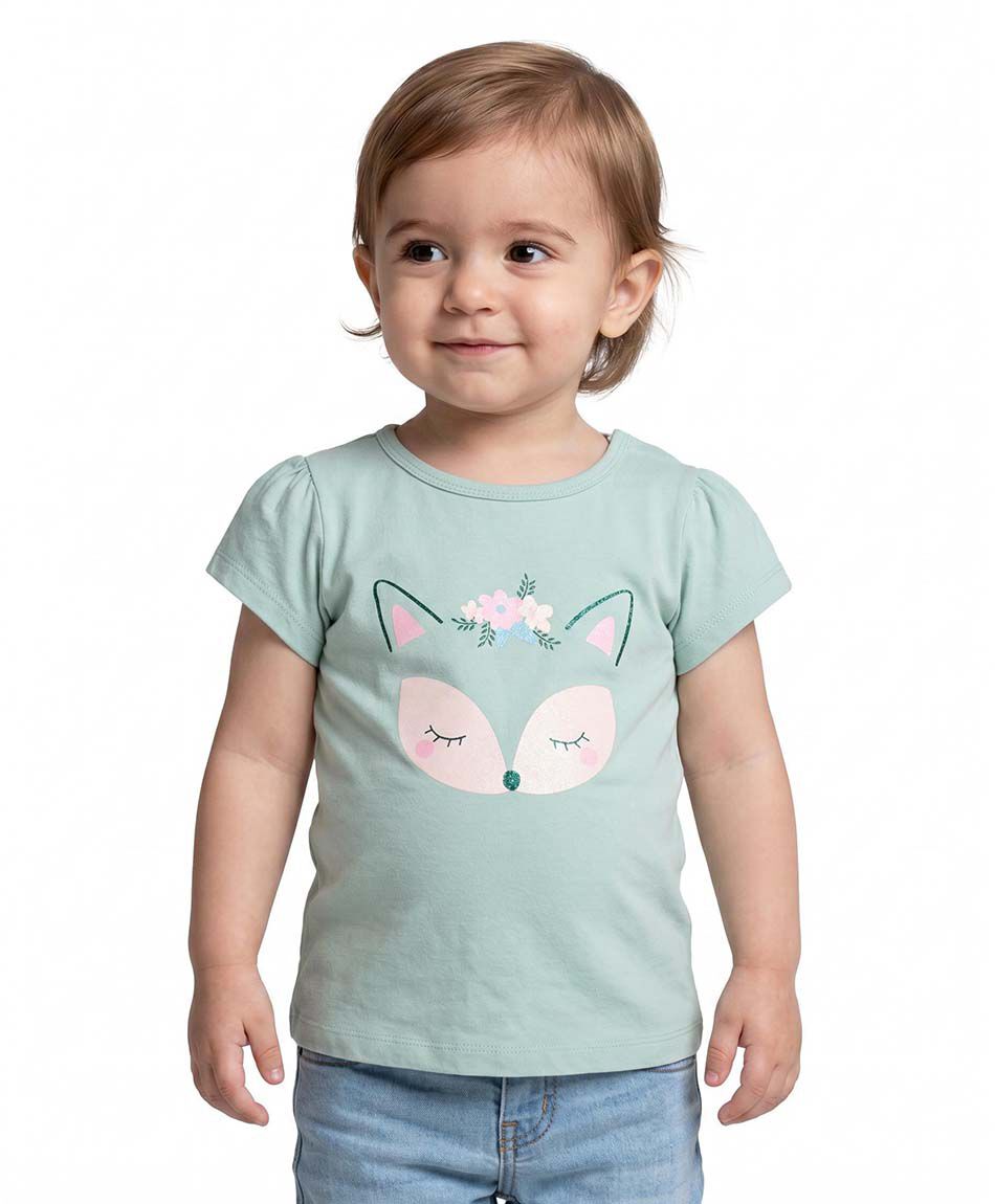 Polera beb&eacute; animalito