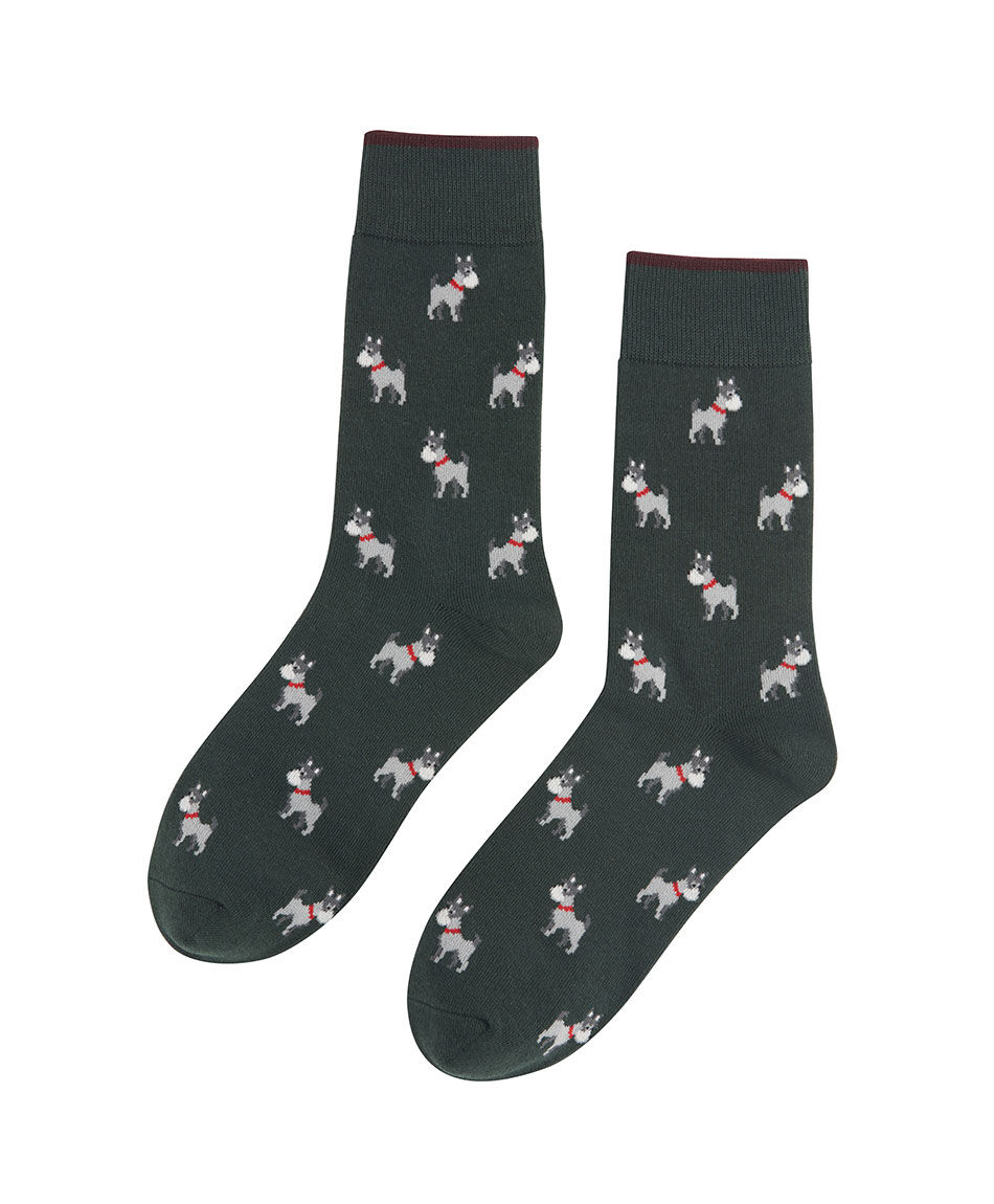 Pack 2 calcetines hombre perritos