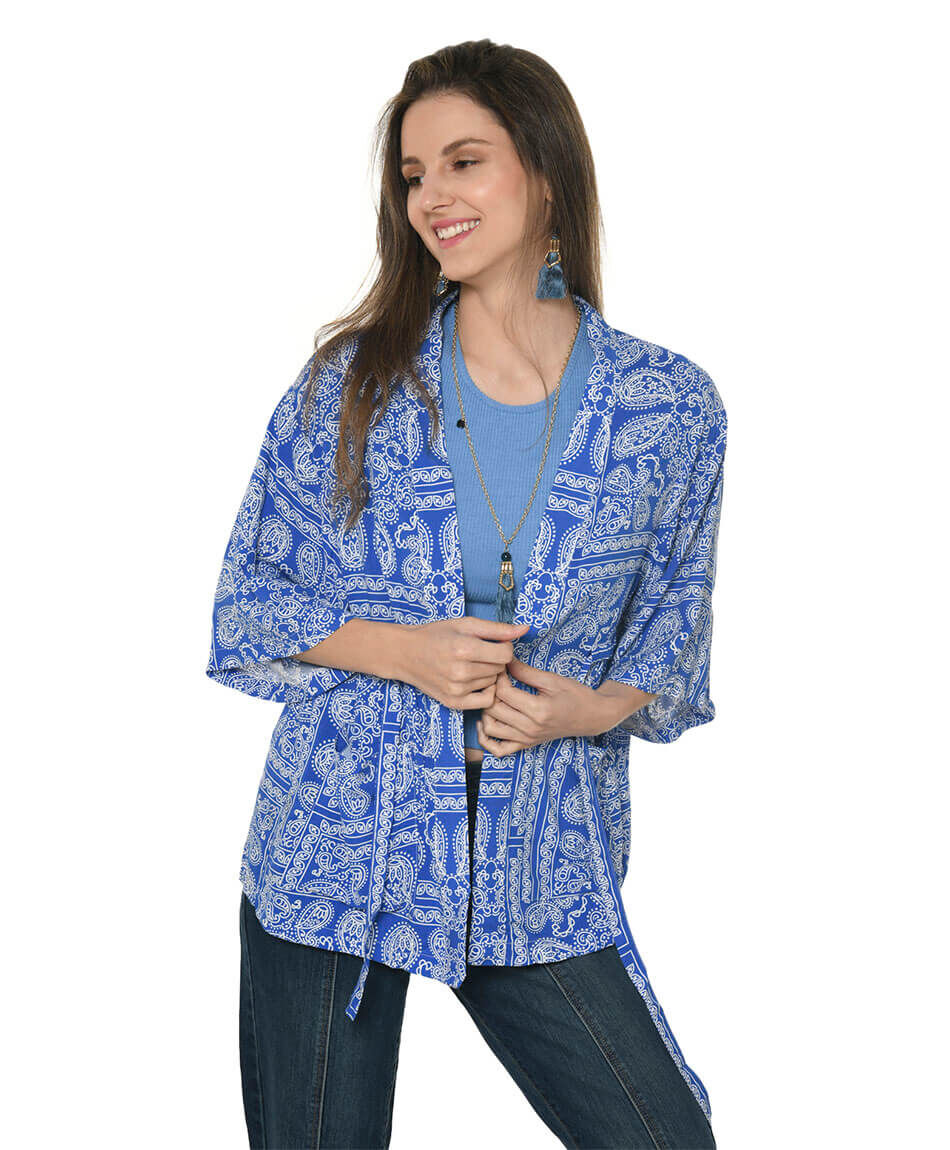 Bluson tipo kimono