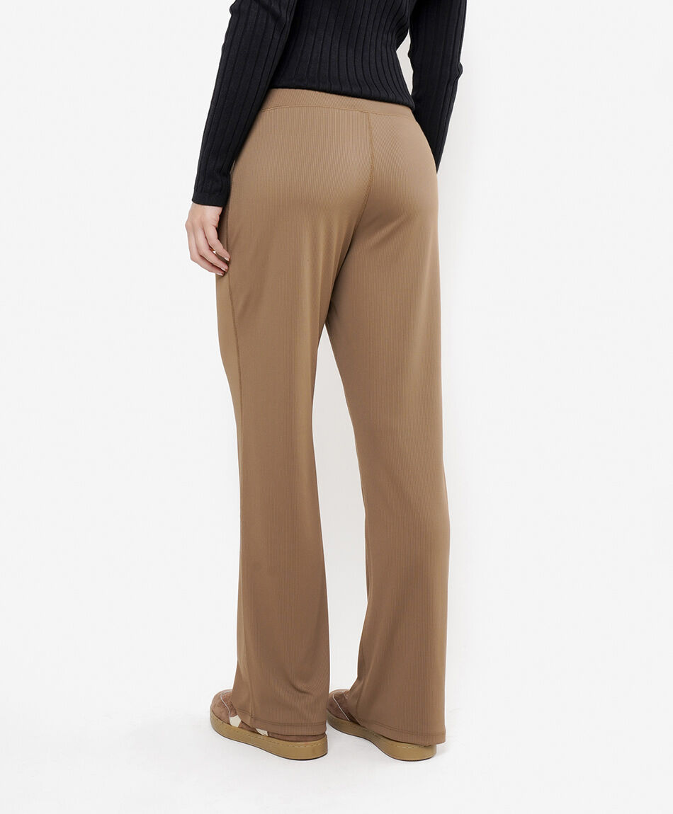 Pantal&oacute;n mujer acanalado