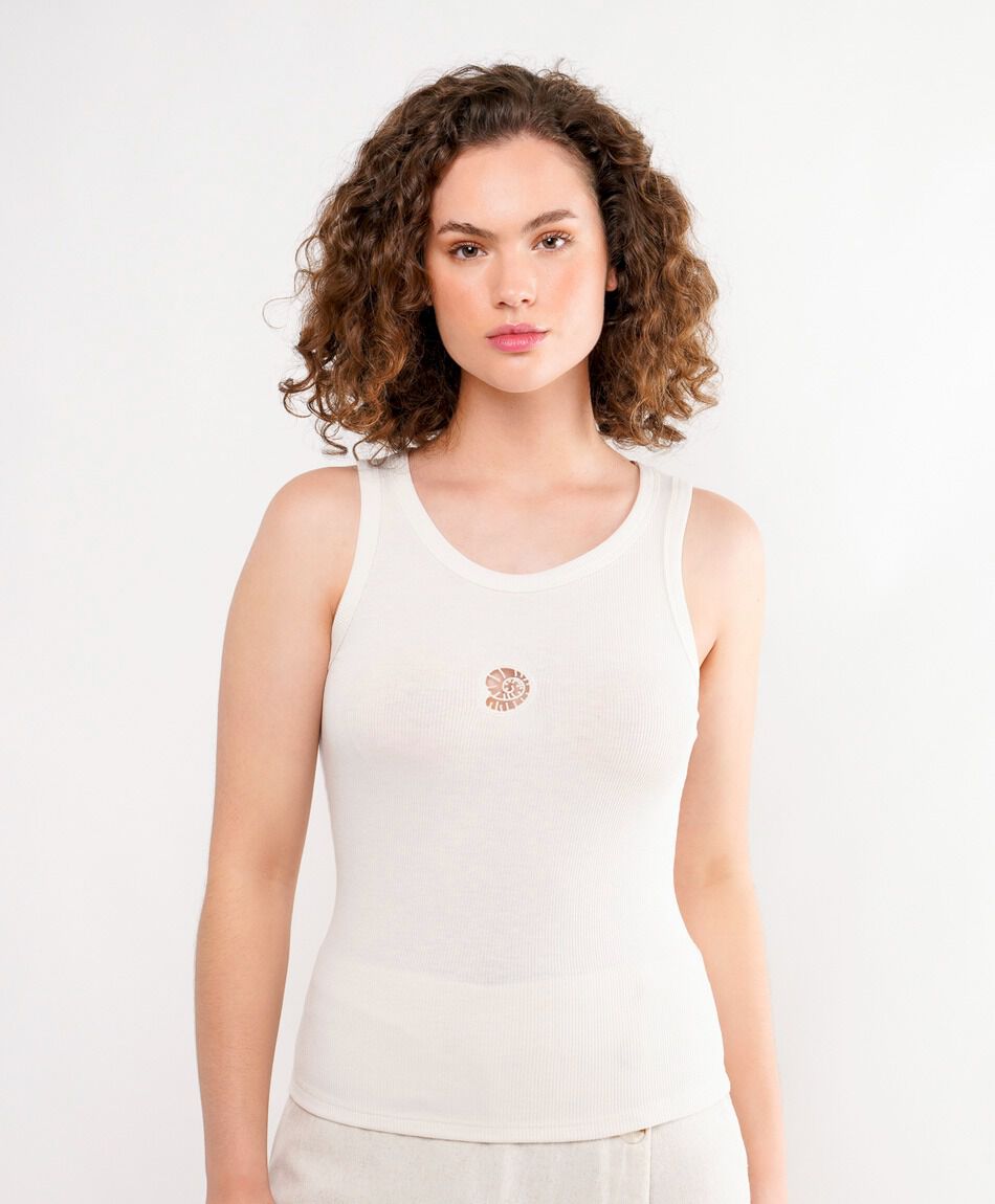 Polera mujer caracol