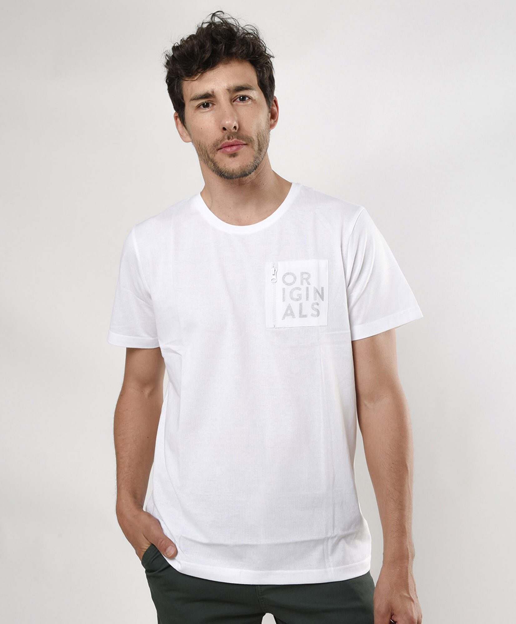 Polera hombre bolsillo cierre Polera hombre bolsillo cierre
