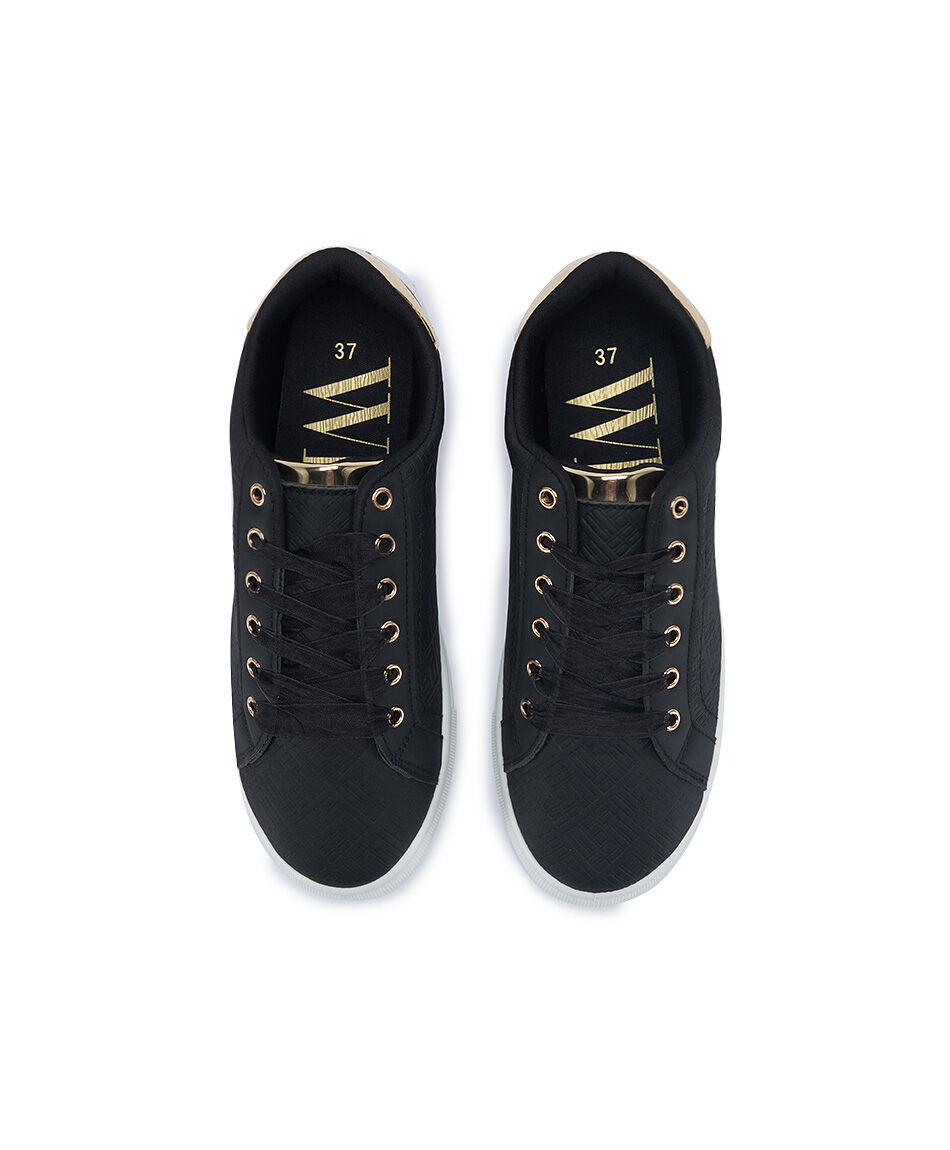 Zapatilla mujer moderna black