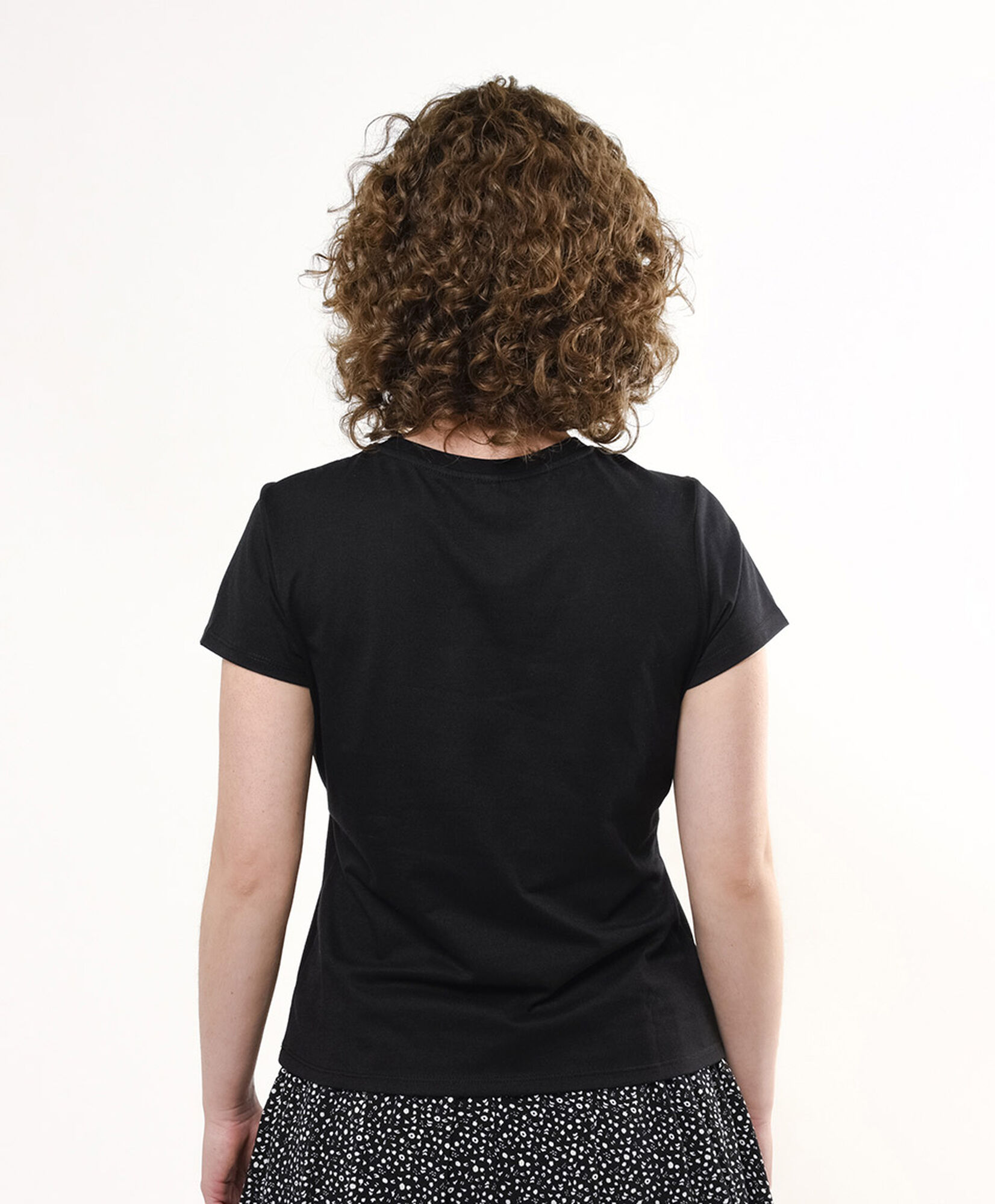 Polera mujer gato luna Polera mujer gato luna