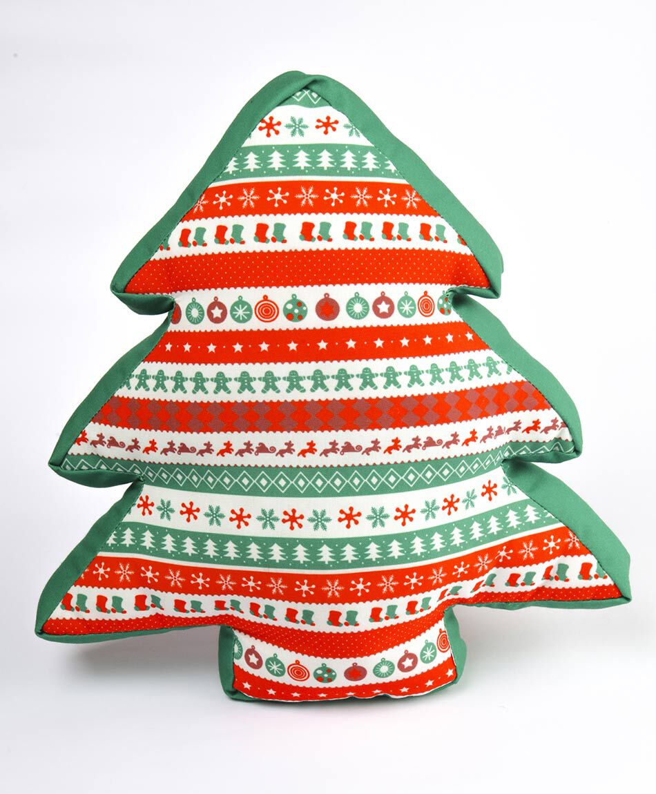 Cojín árbol navidad