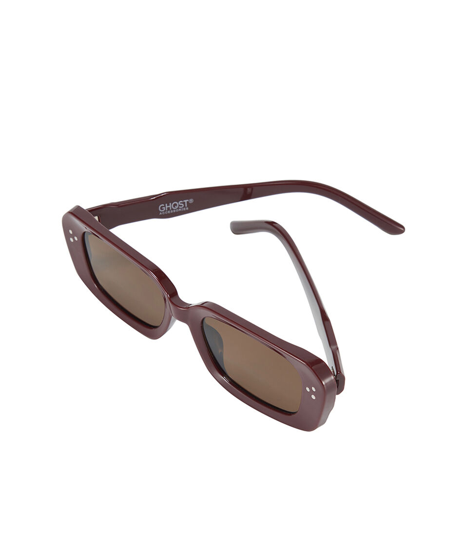 Lentes mujer burdeo