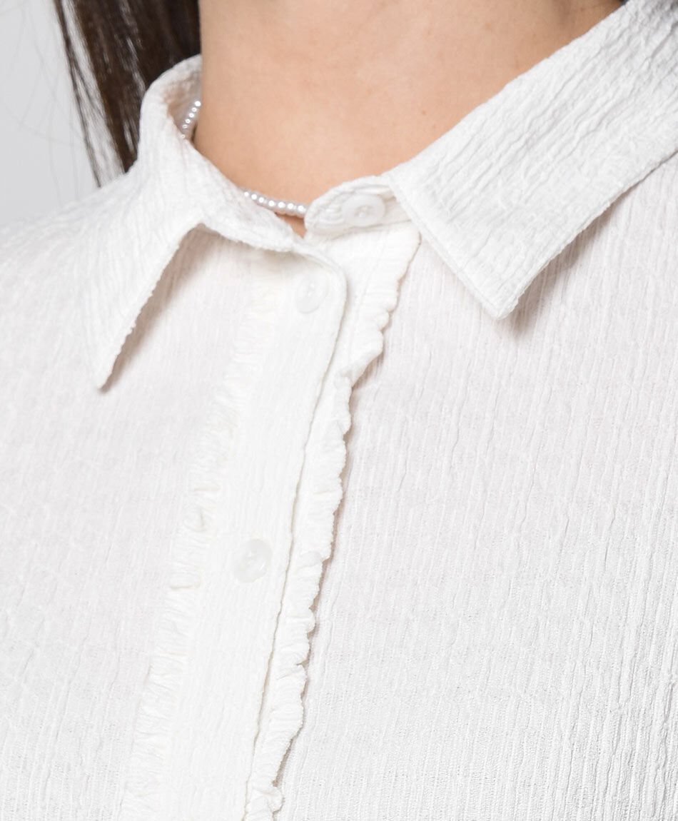 Blusa mujer texturizada