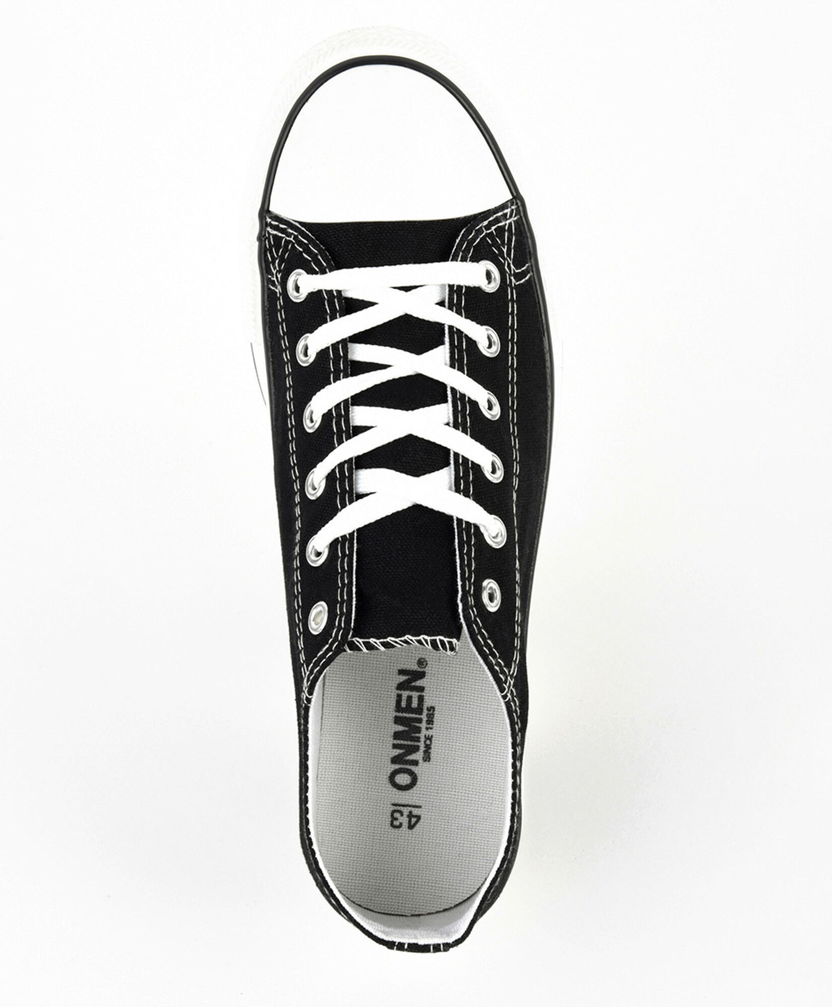 Zapatilla hombre clásica negra Zapatilla hombre clásica negra