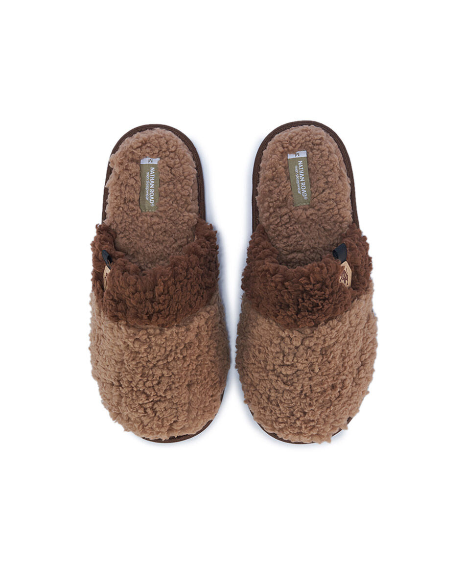 Pantufla hombre tedy brown