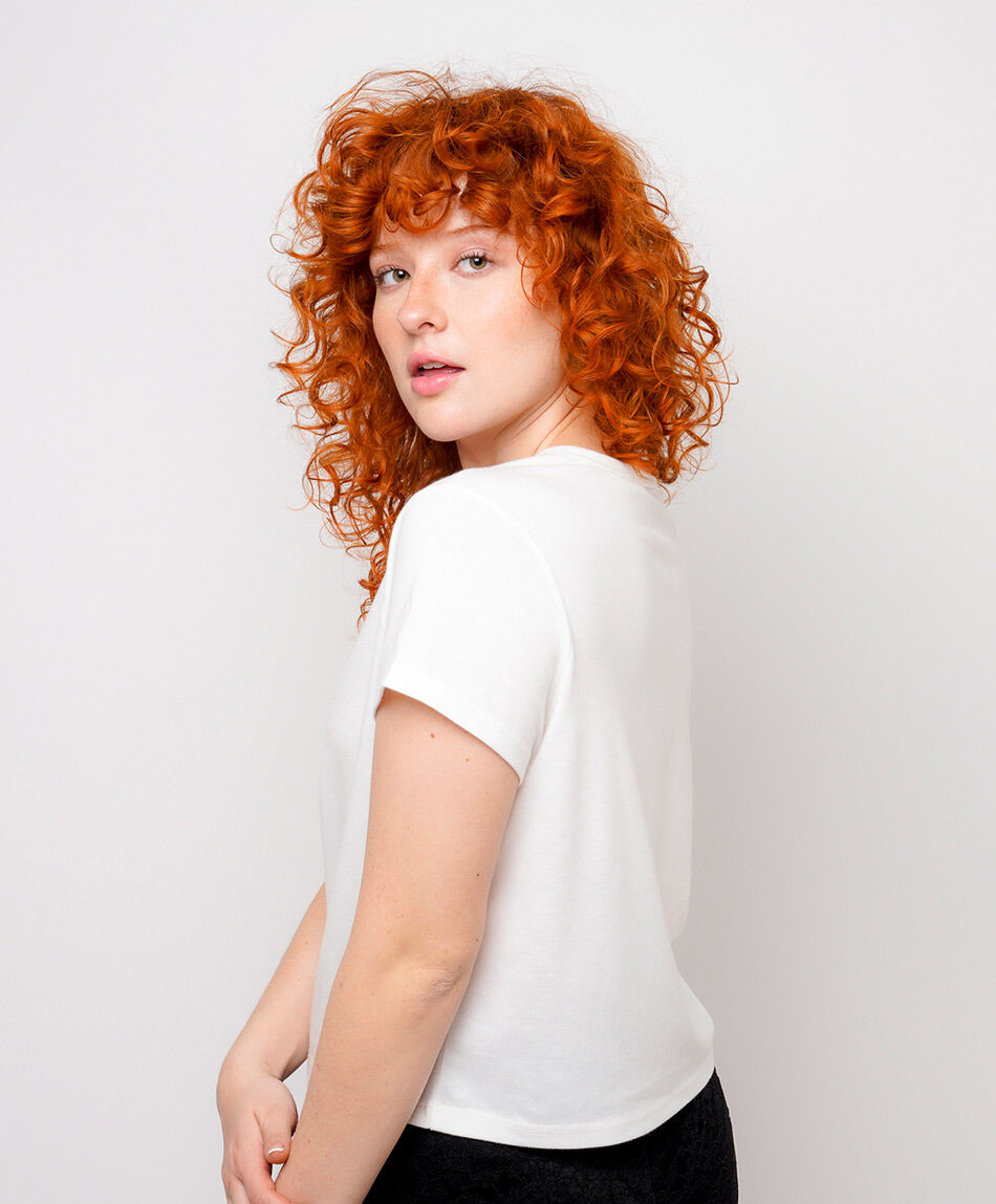 Polera mujer tomates