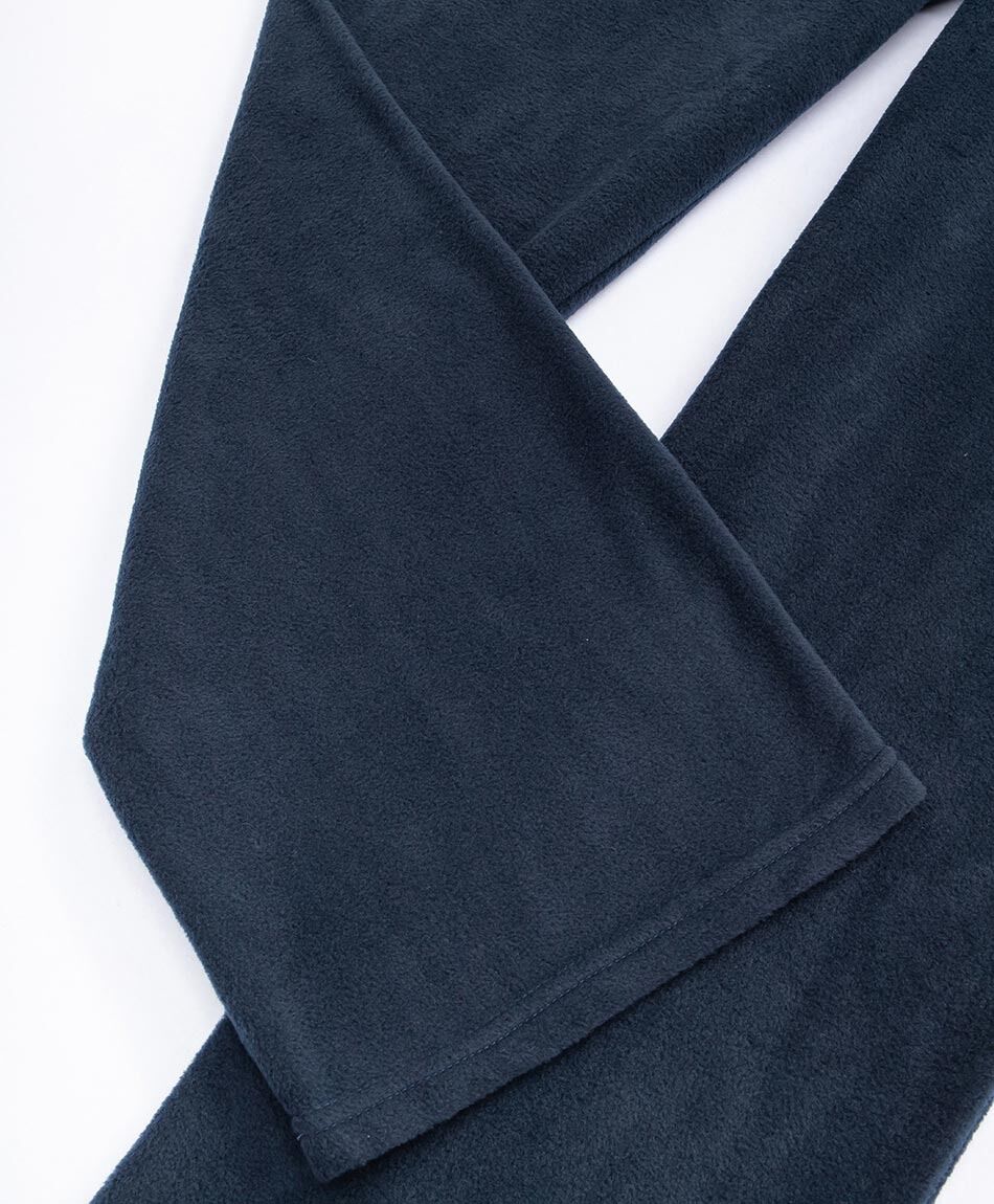 Pijama hombre polar l&iacute;neas gris