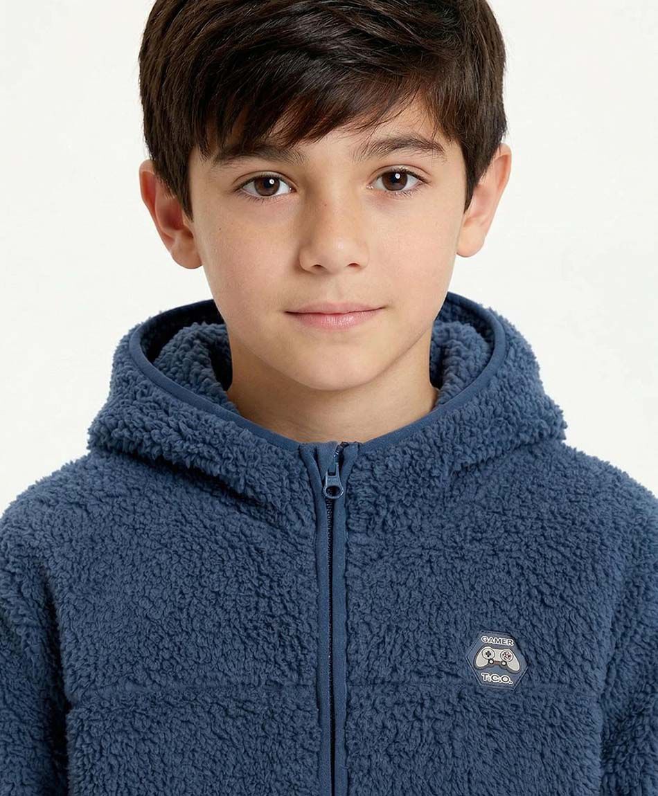 Poler&oacute;n ni&ntilde;o chiporro blue