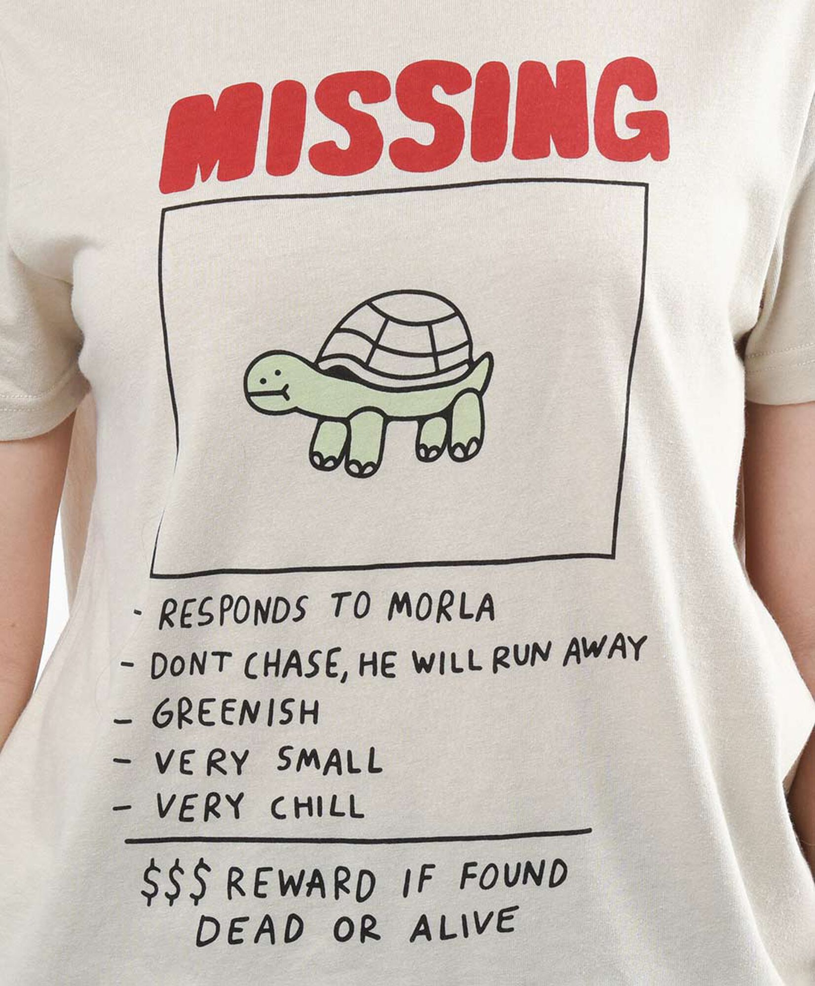 Polera mujer tortuga missing Polera mujer tortuga missing