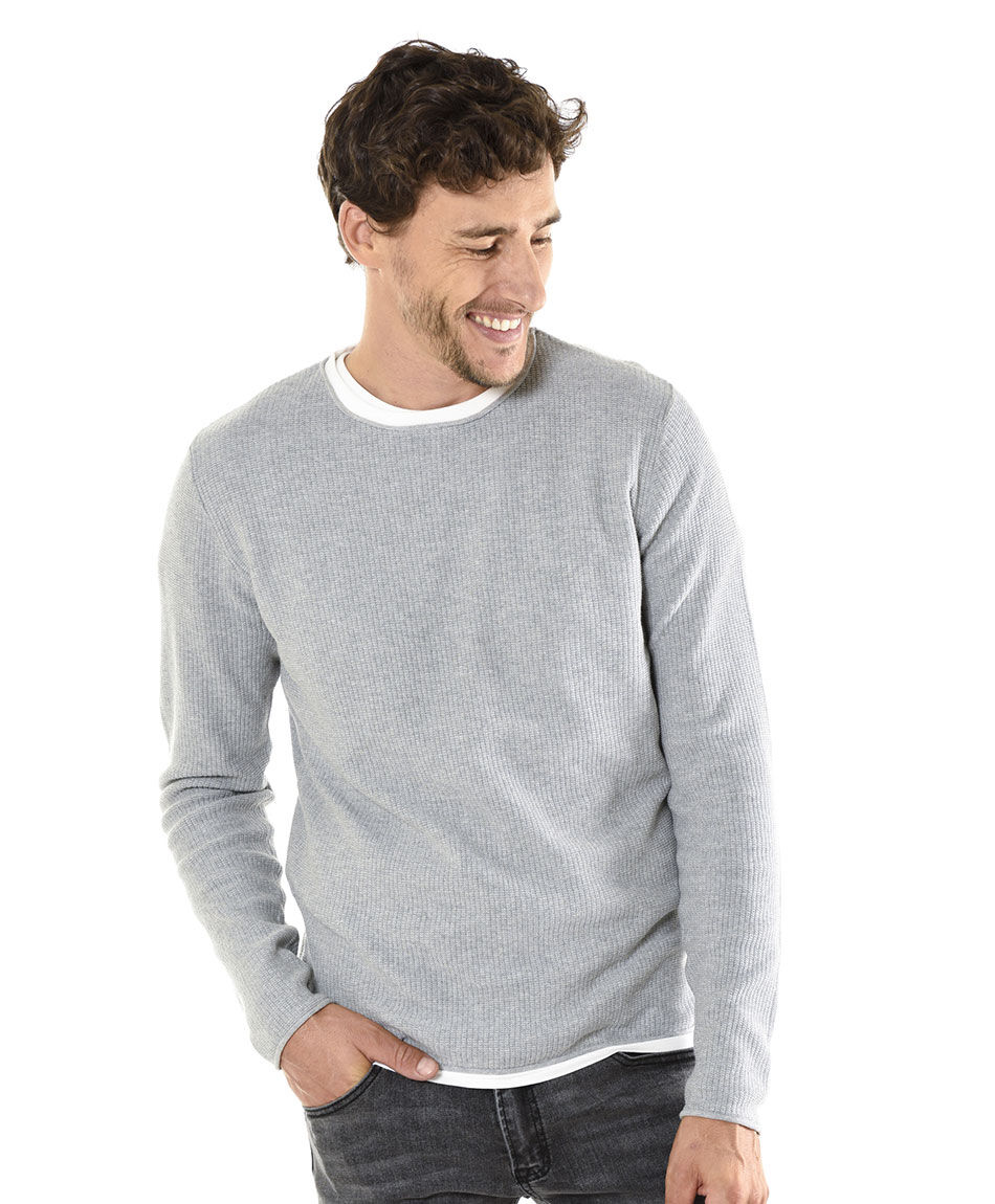 Sweater cuello redondo