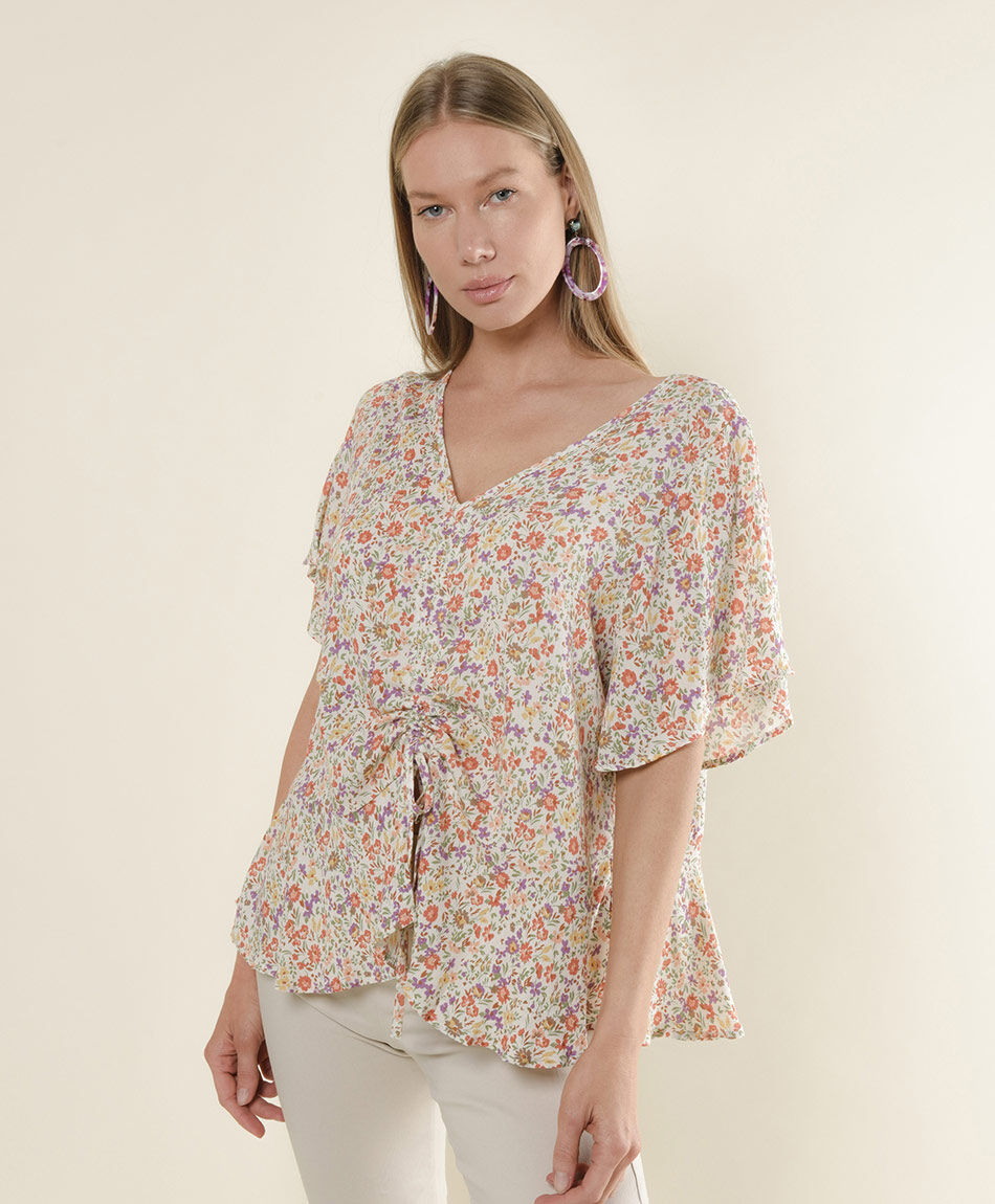Blusa mujer floral