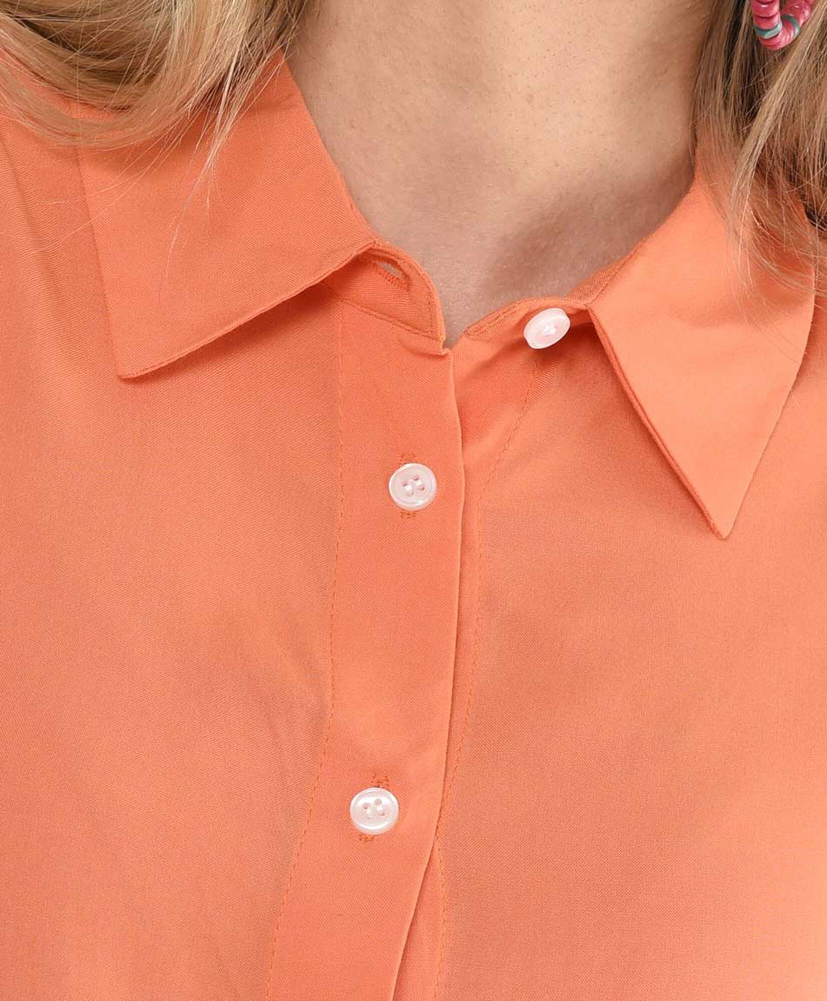 Blusa mujer lisa naranja Blusa mujer lisa naranja