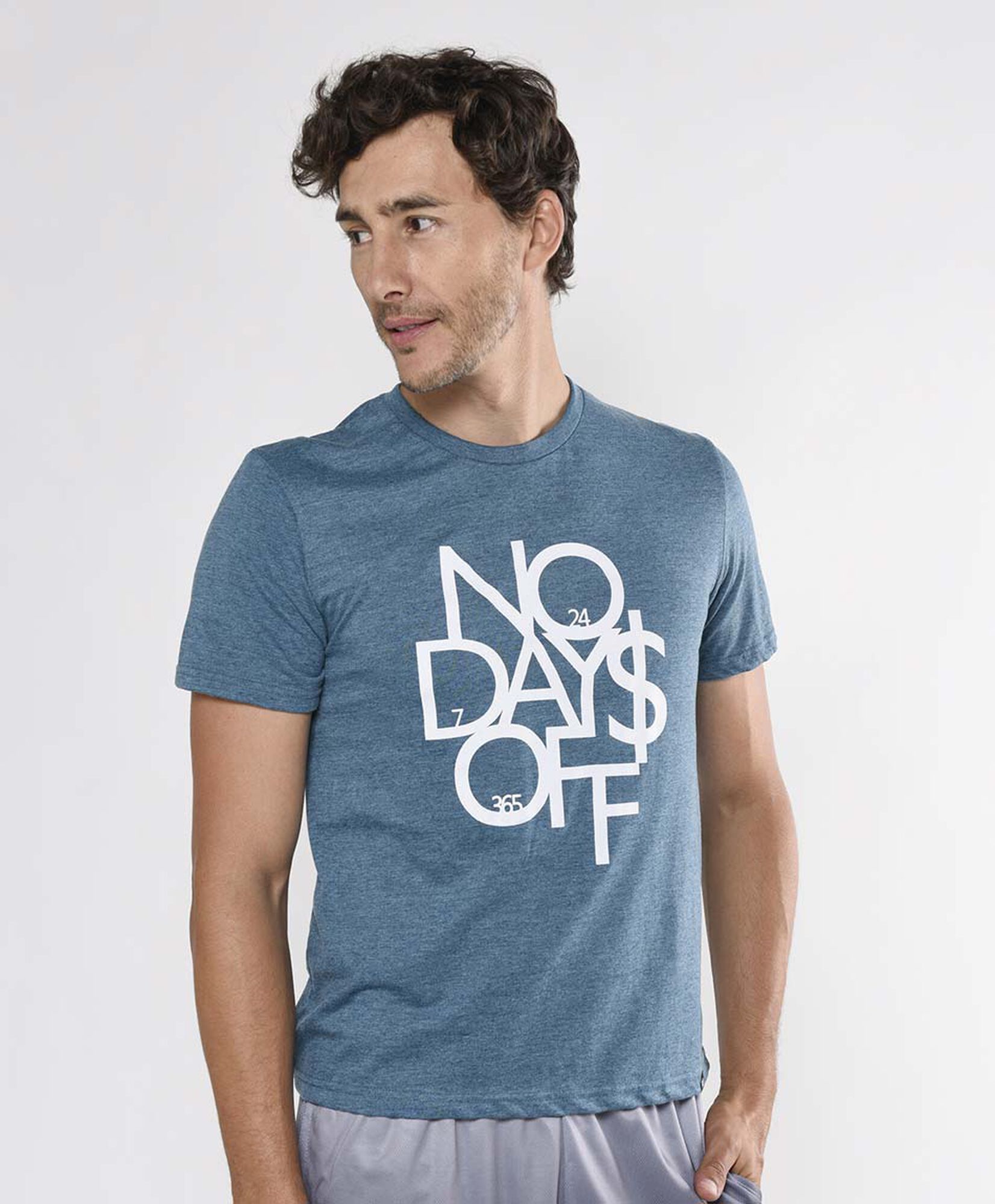 Polera deportiva hombre texto Polera deportiva hombre texto