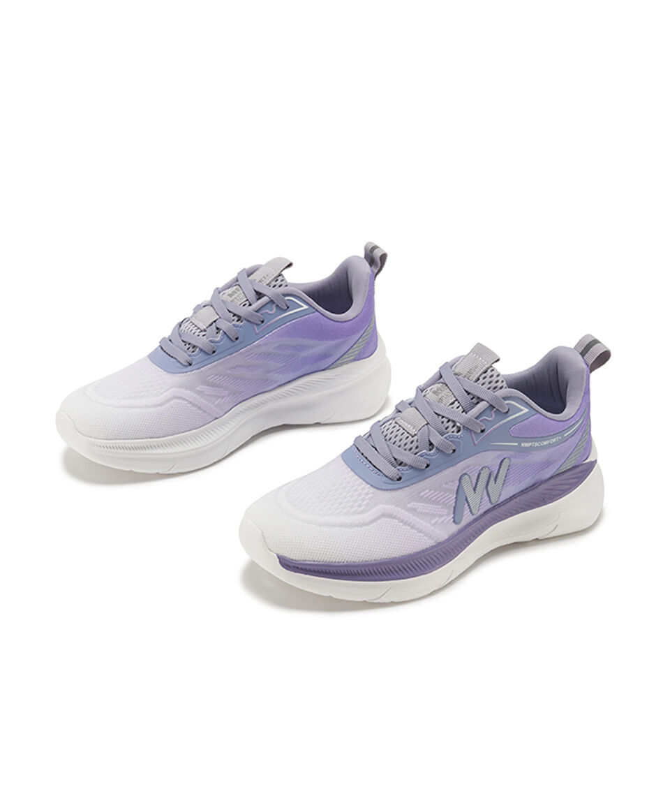 Zapatilla deportiva mujer degrad&eacute; lila