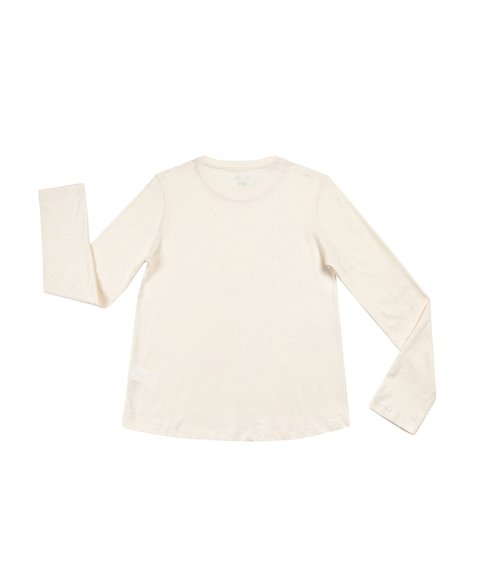 Polera niña lisa beige Polera niña lisa beige