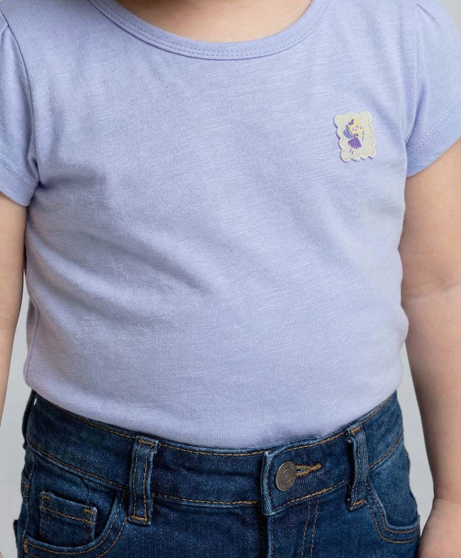Polera beb&eacute; b&aacute;sica lila