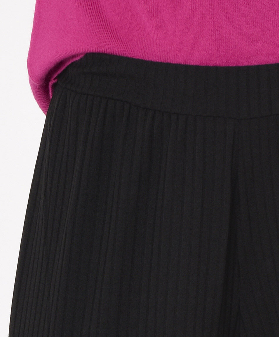 Pantal&oacute;n mujer acanalado wide