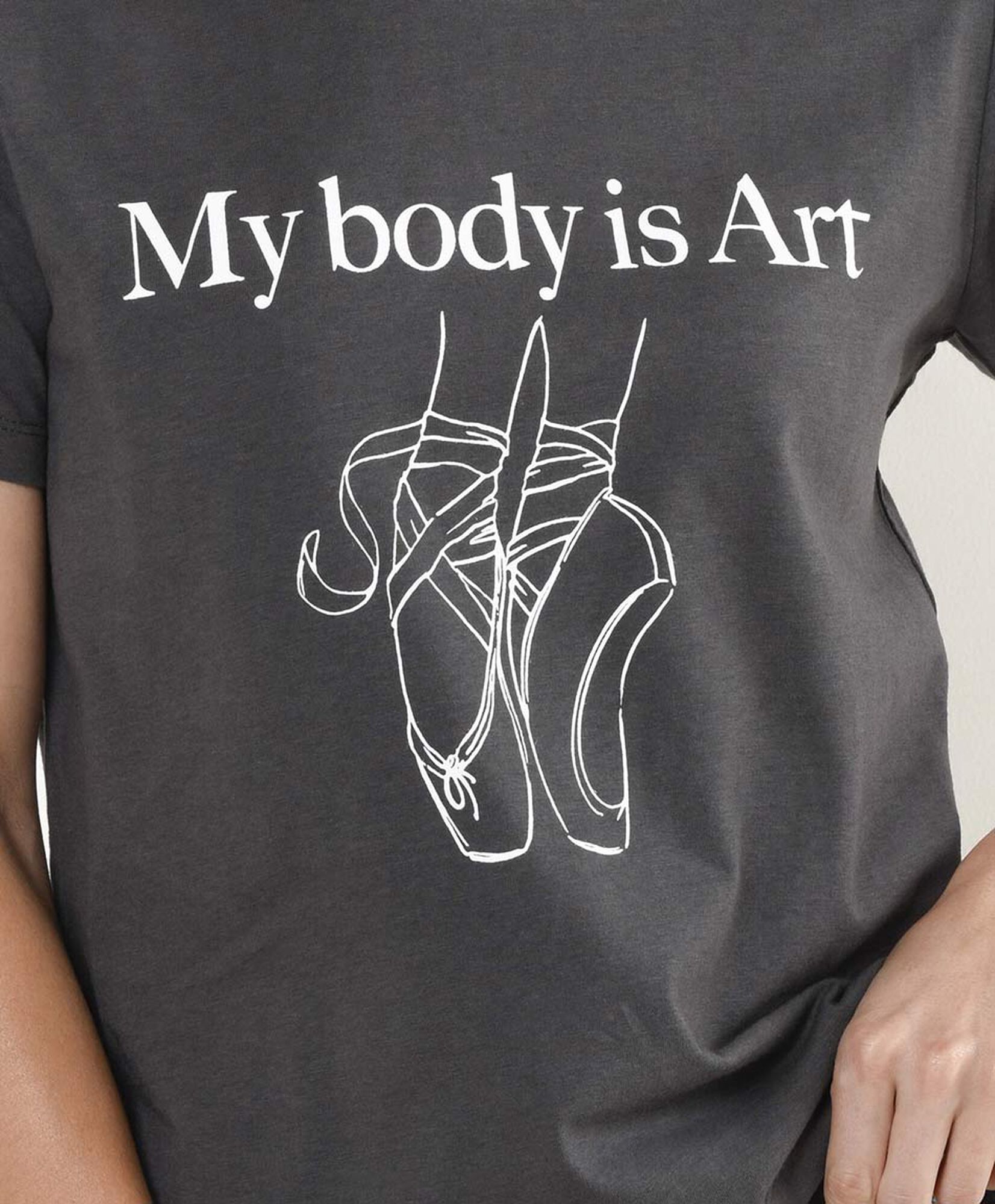 Polera mujer estampado ballet Polera mujer estampado ballet