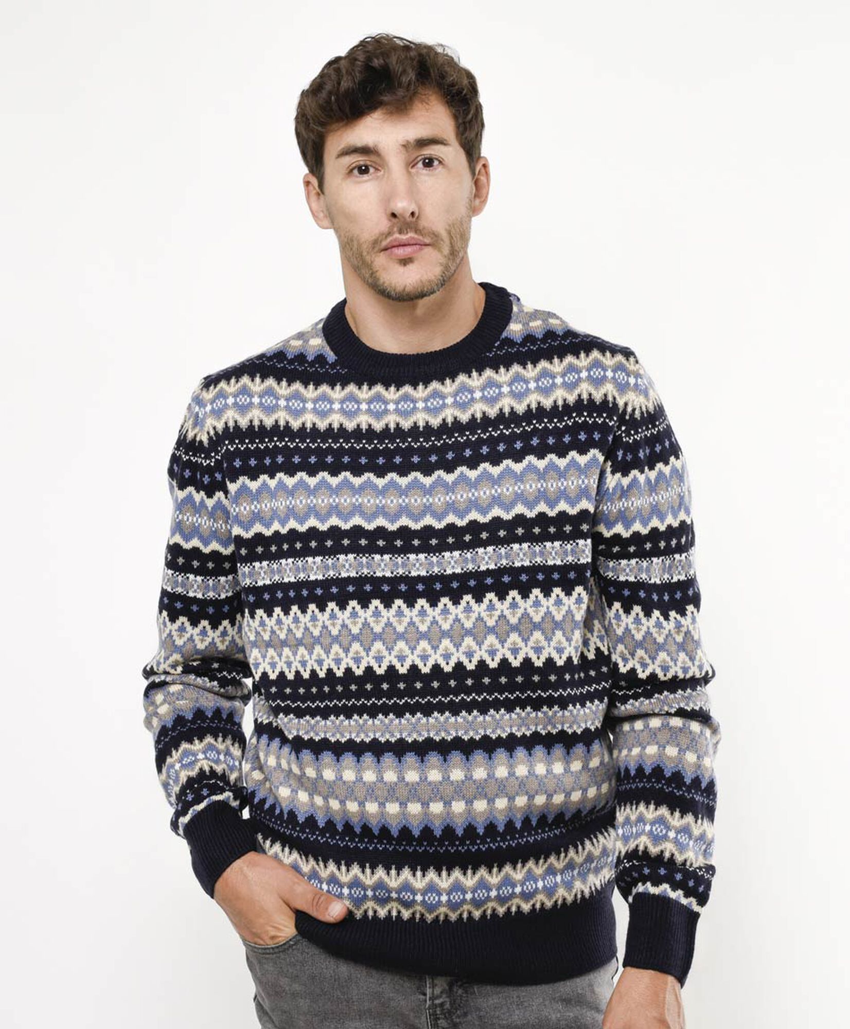 Sweater hombre diseño mix Sweater hombre diseño mix
