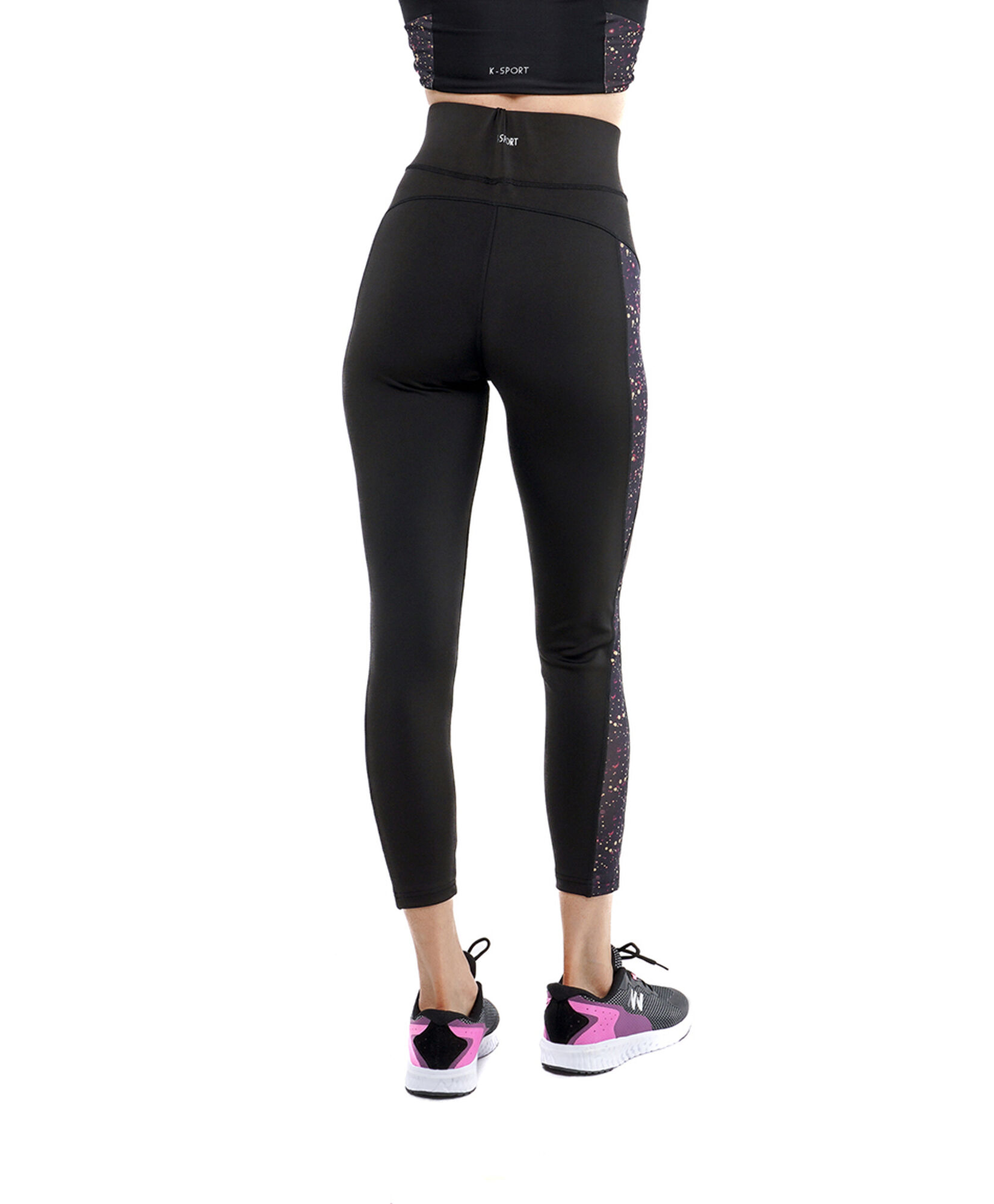 Calza deportiva mujer estampado puntos Calza deportiva mujer estampado puntos