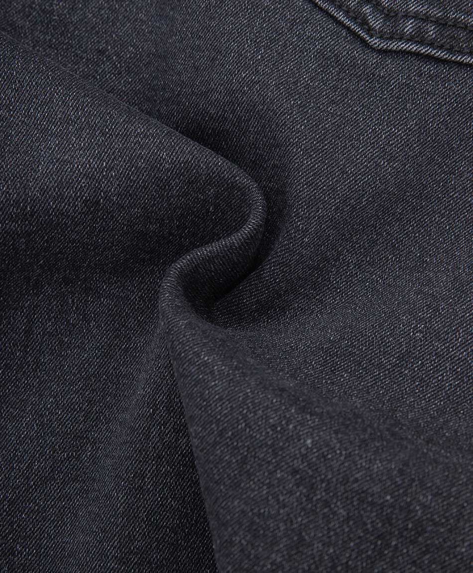 Short hombre denim negro algod&oacute;n