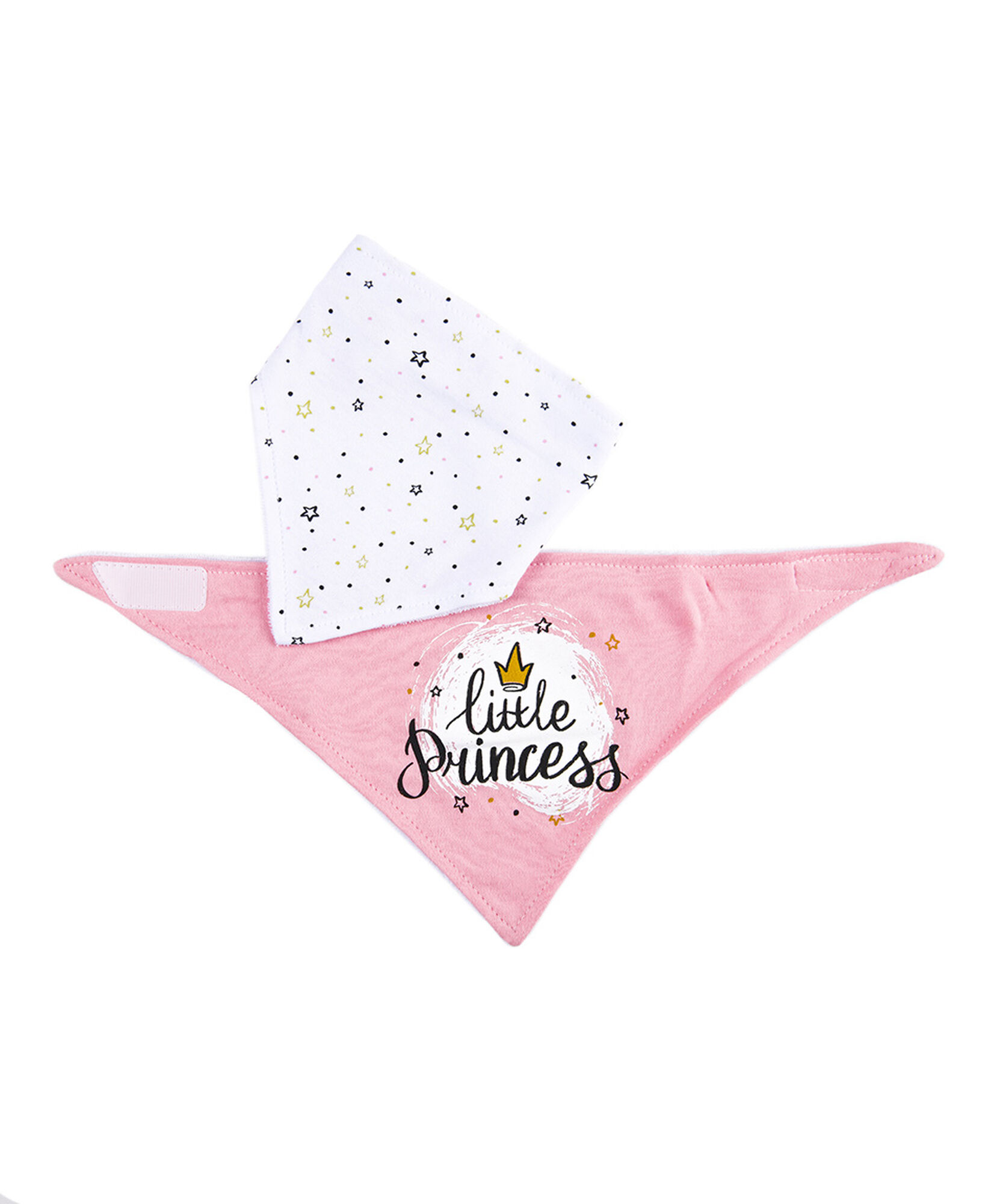 Pack 2 baberos bebé bandana estrellas Pack 2 baberos bebé bandana estrellas