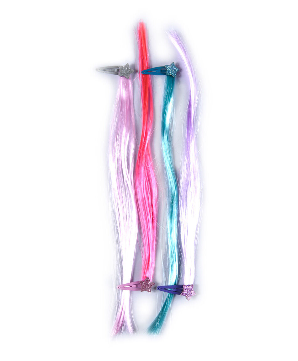 Mechas colores estrellas