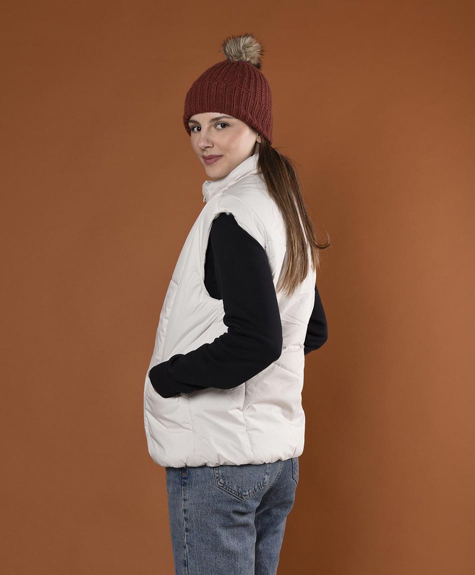 Parka over sin mangas Parka over sin mangas