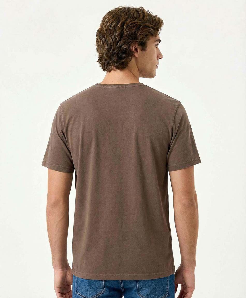 Polera hombre mini print