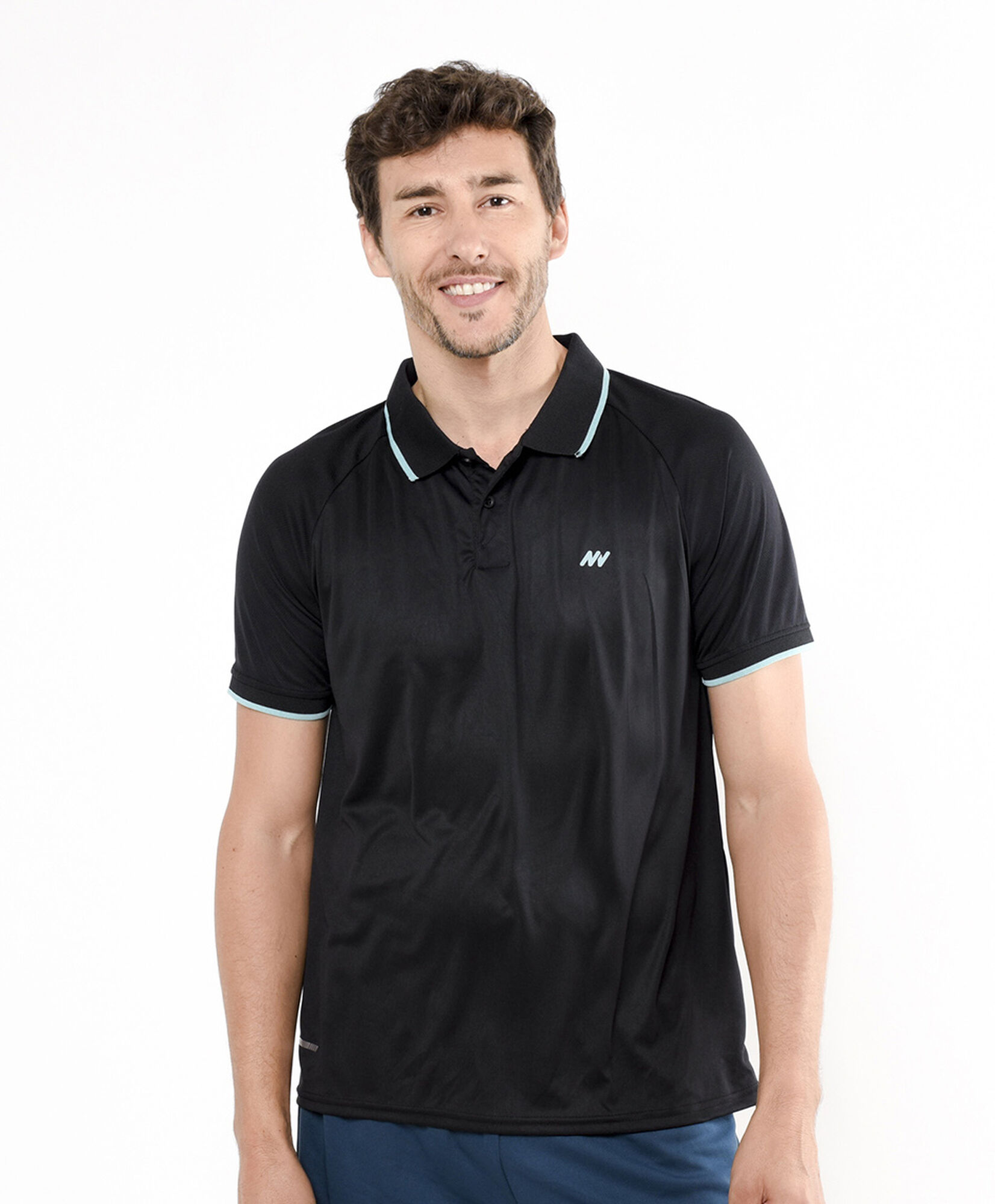 Polera deportiva hombre polo black Polera deportiva hombre polo black