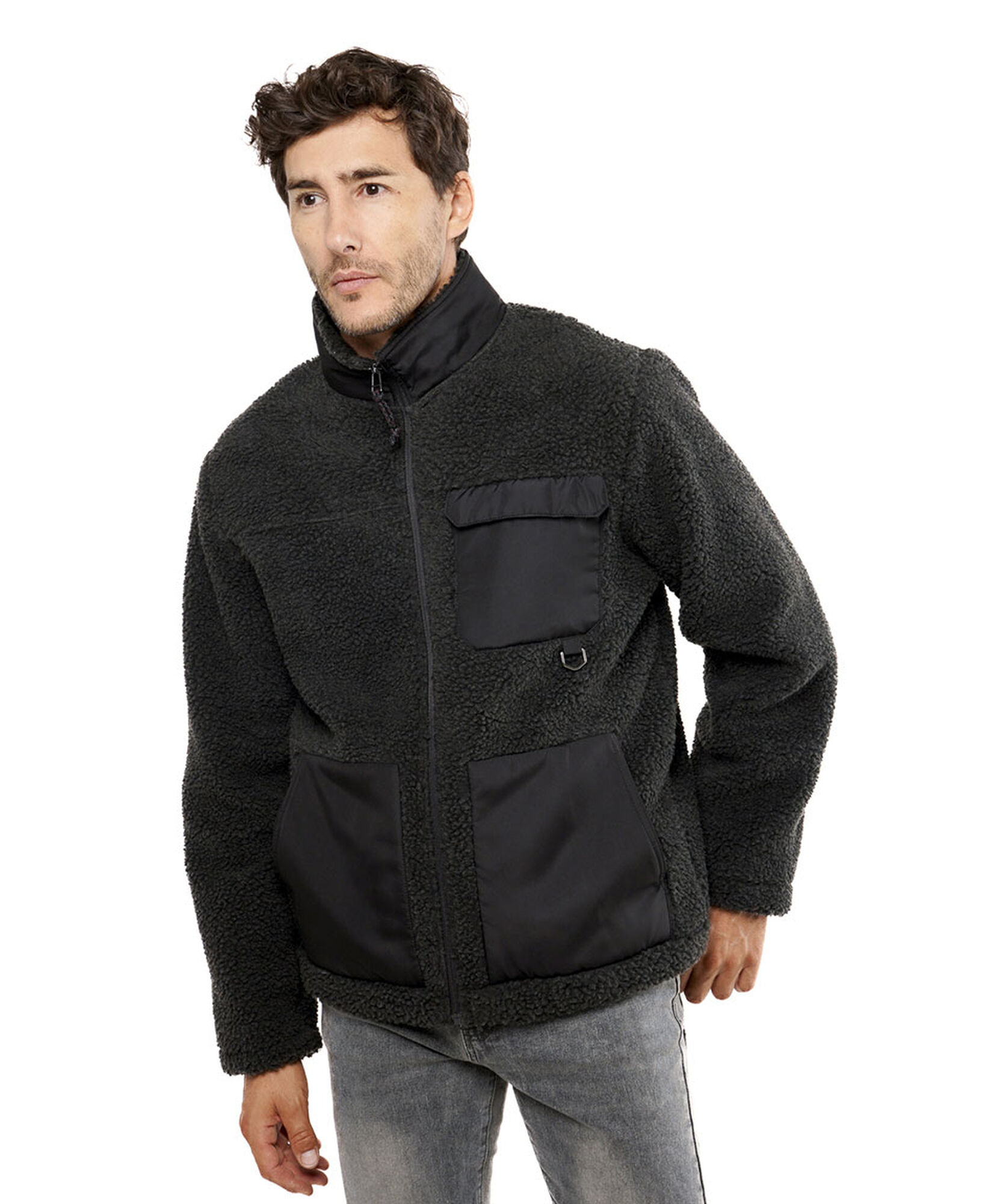 Chaqueta hombre chiporro bolsillos Chaqueta hombre chiporro bolsillos