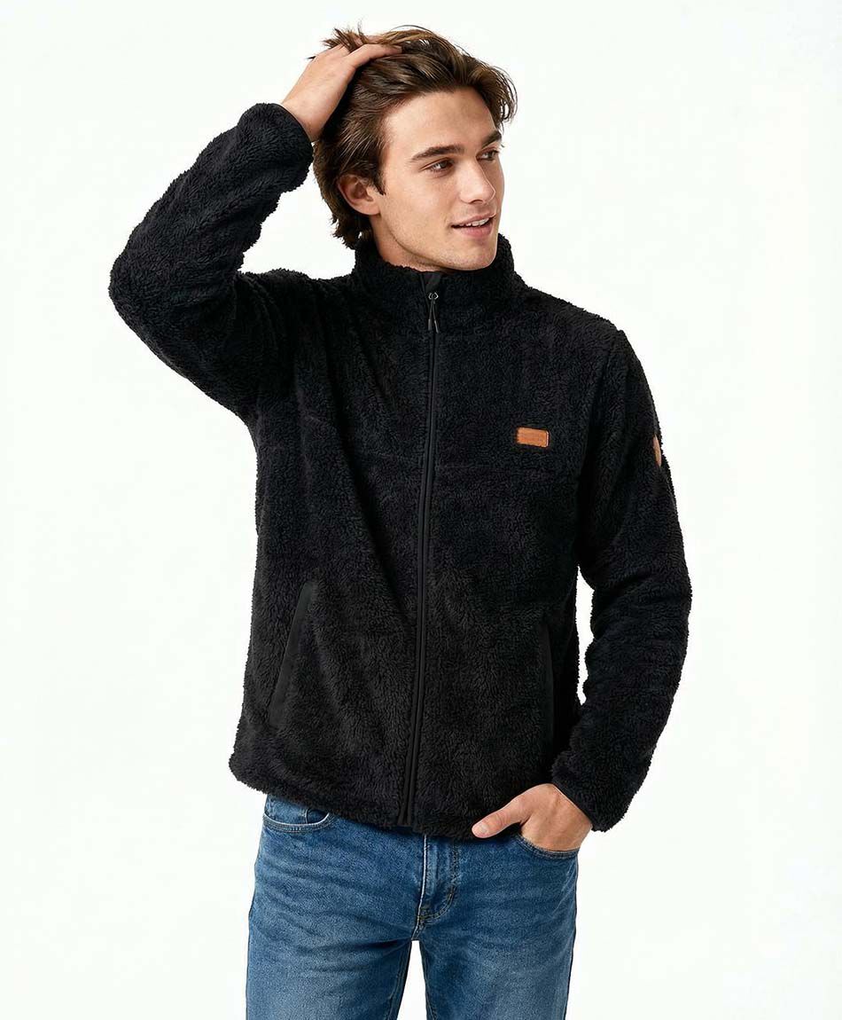 Polar deportivo hombre black